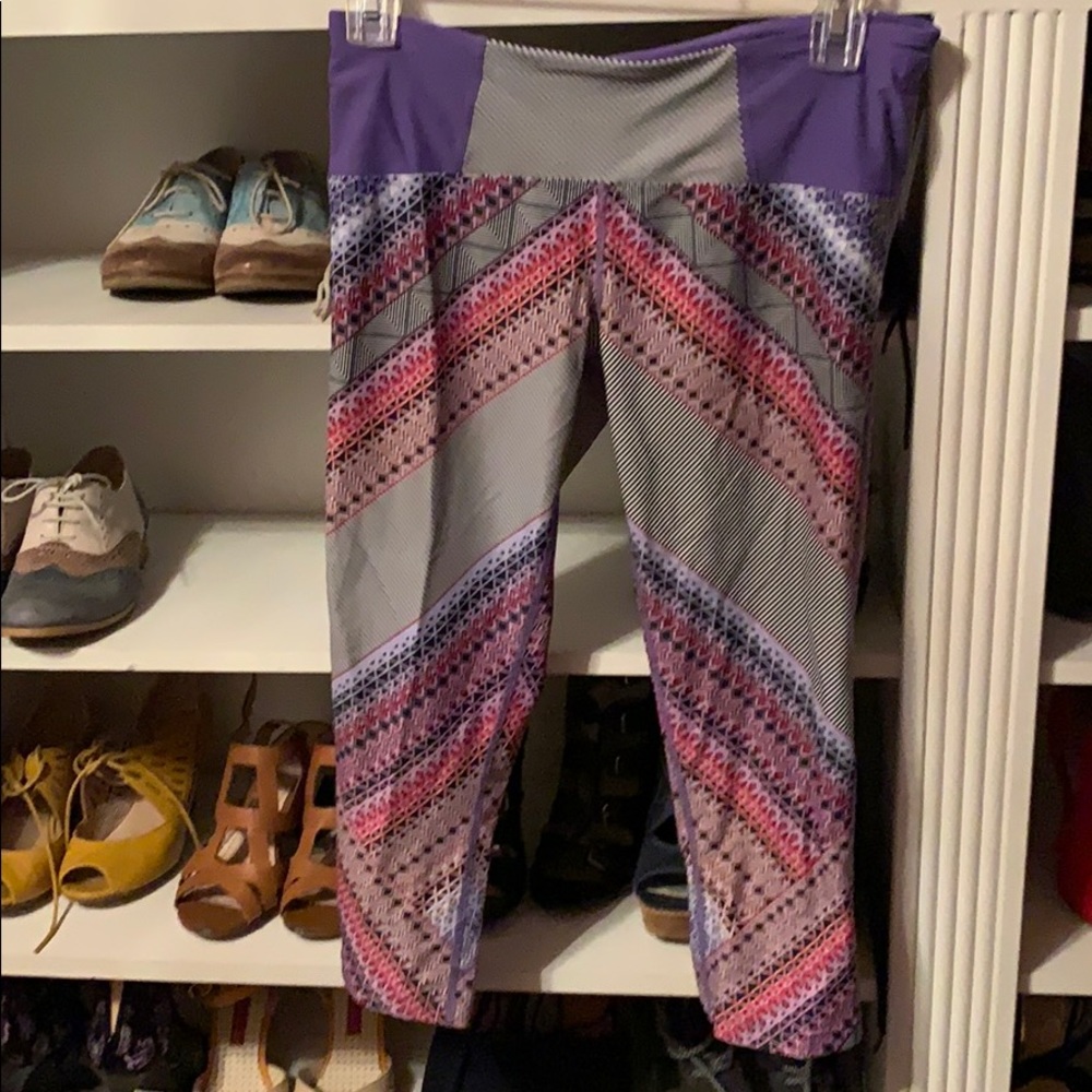 Prana purple & pink swim pants